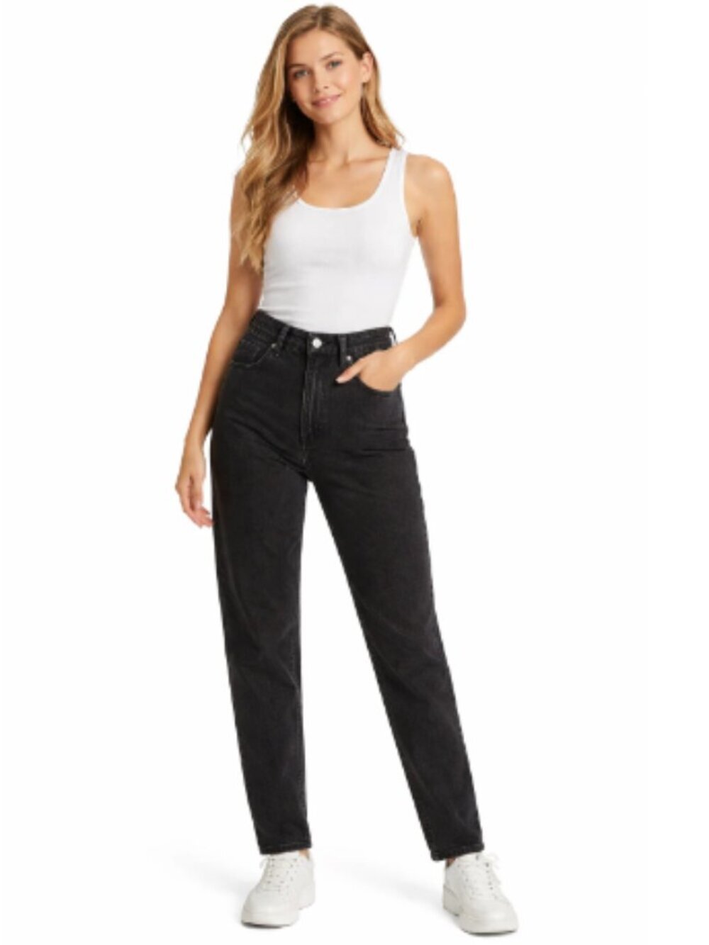 Levi's High Waisted Mom Jean 28